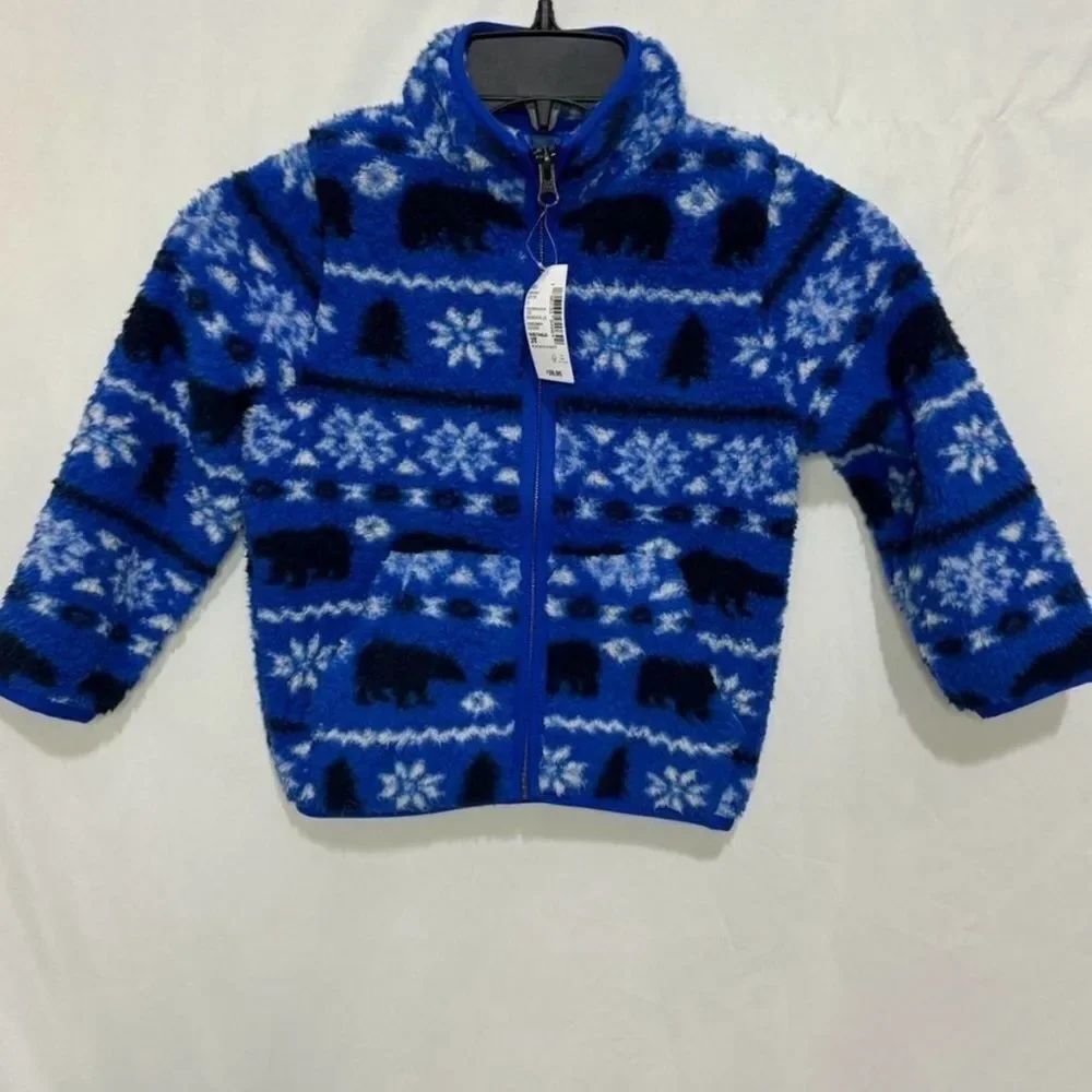 Toddler Zip up Sherpa Size 3T